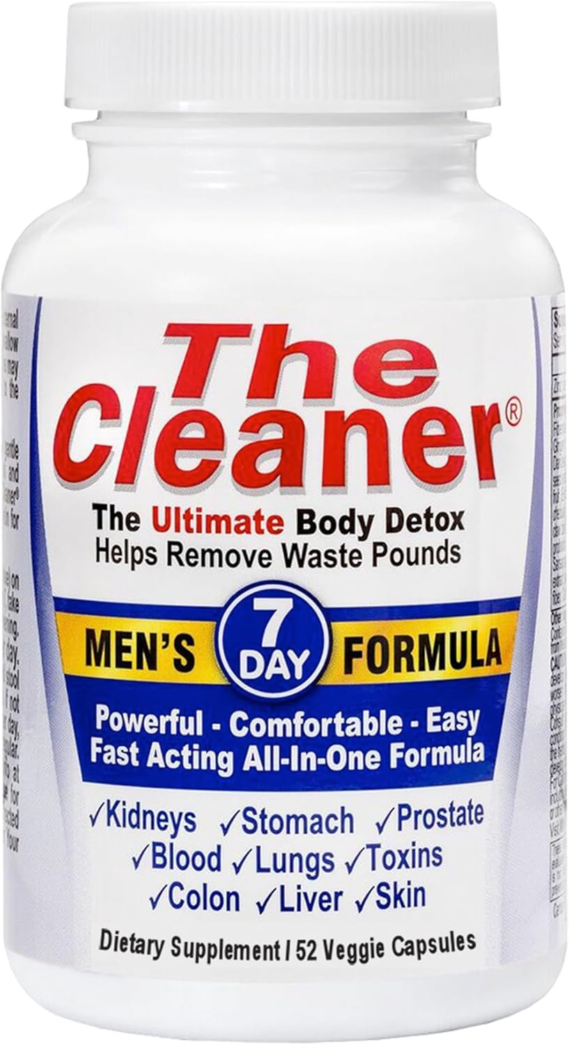 The Cleaner Detox- 7 Day Cleanse (Men's Formula)