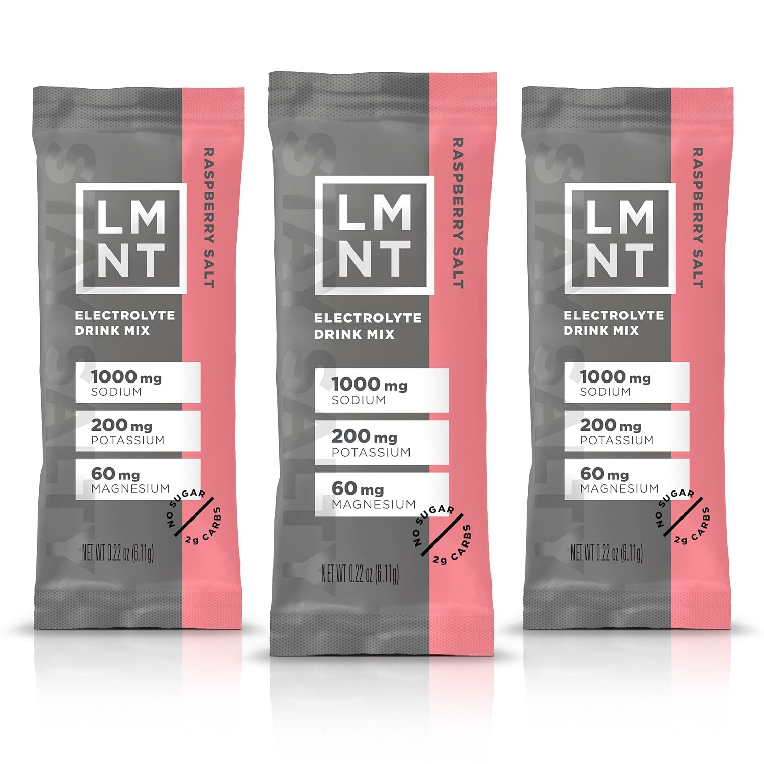 LMNT Keto Electrolyte Powder Packets- Raspberry Salt